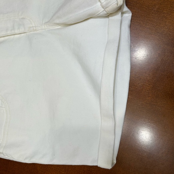 Old Navy, white boyfriend shorts - Picture 5 of 9